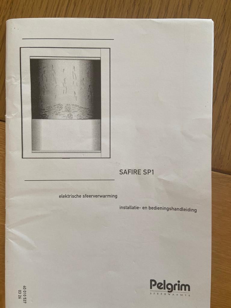 Pelgrim Saphire Electrische (sier)haard