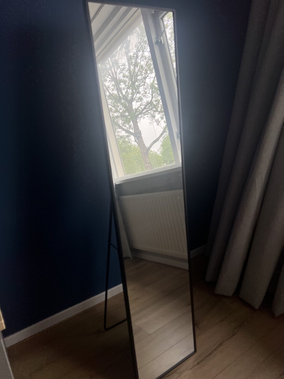 Staande pas spiegel 150x33cm