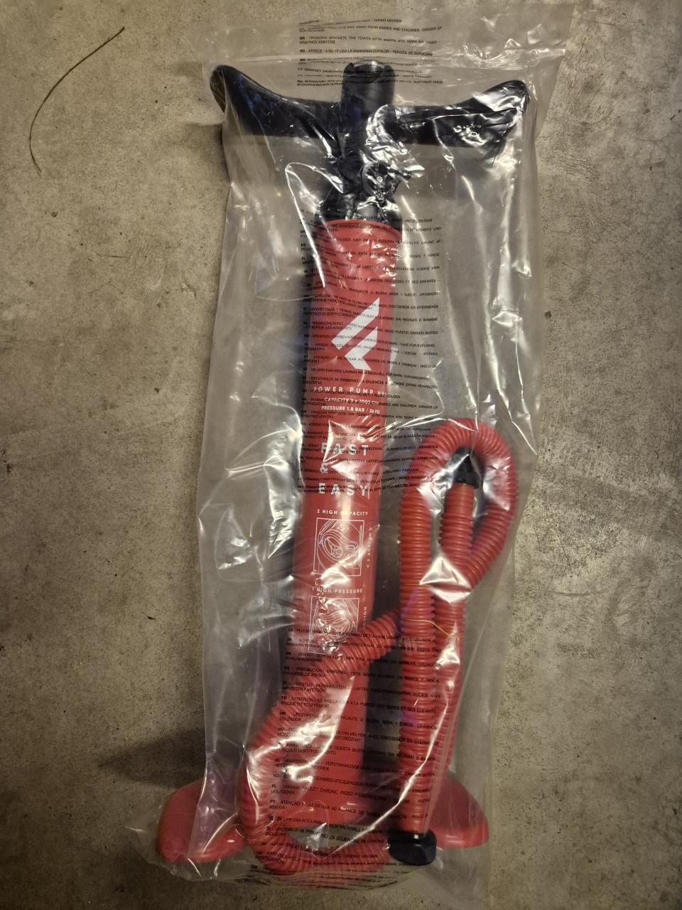 Sup leash, pomp en peddel