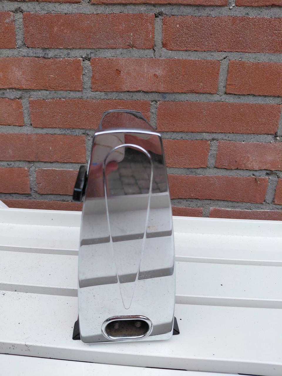 Retro broodrooster RVS.