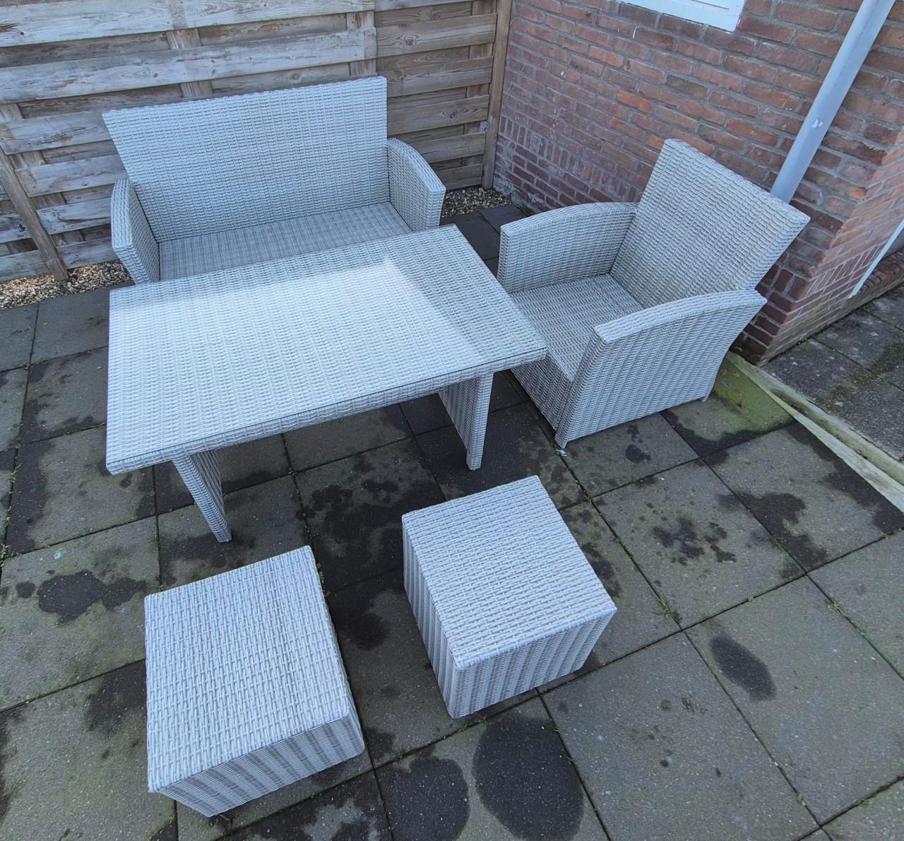 Compacte Dinner Loungeset (BEZORGING MOGELIJK)