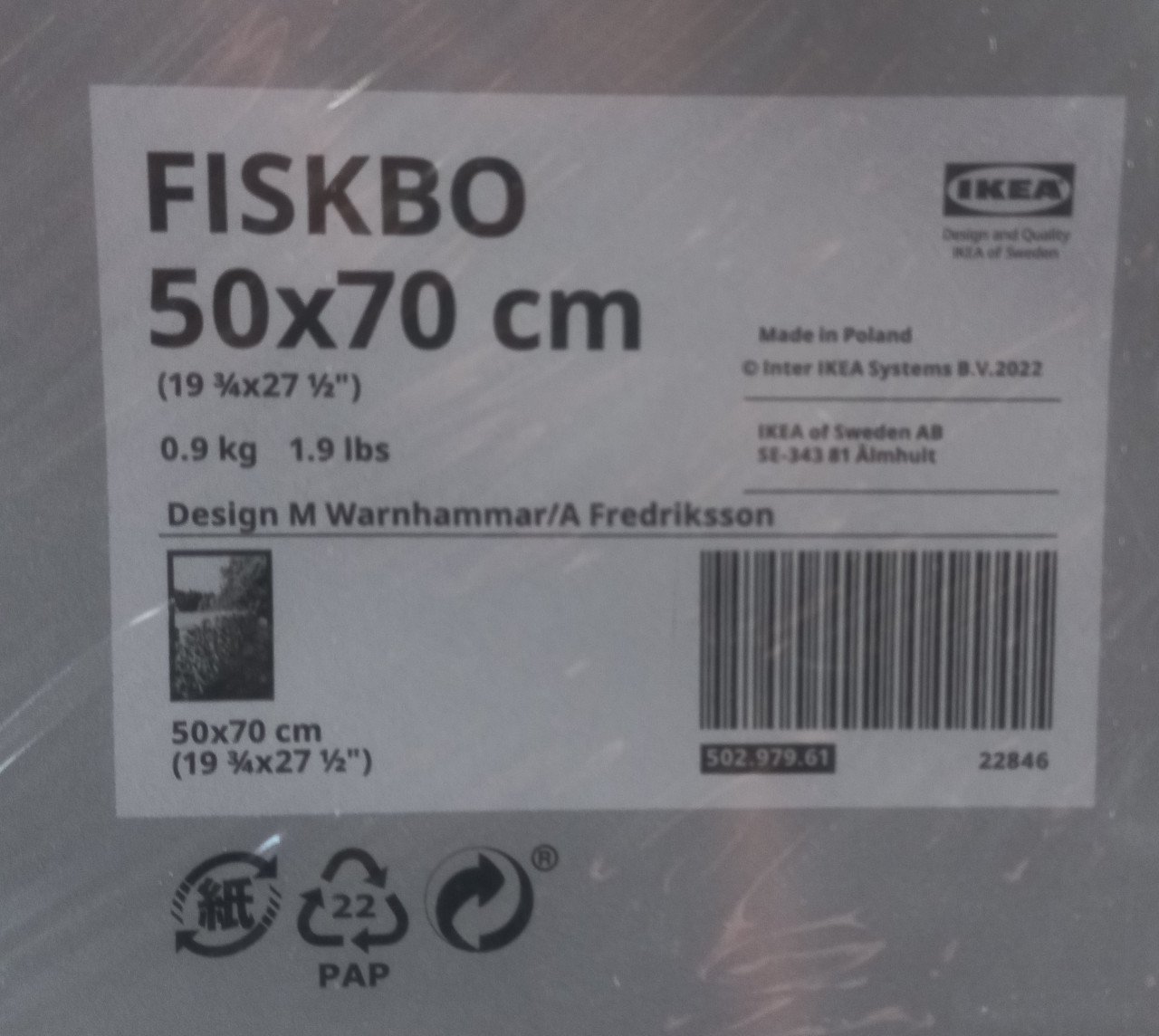 2 Nieuwe IKEA fotolijsten
