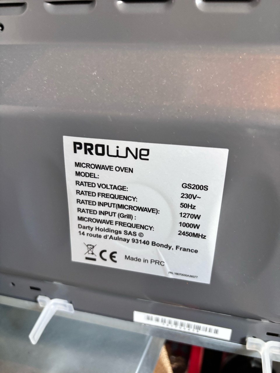 Magnetron combi oven