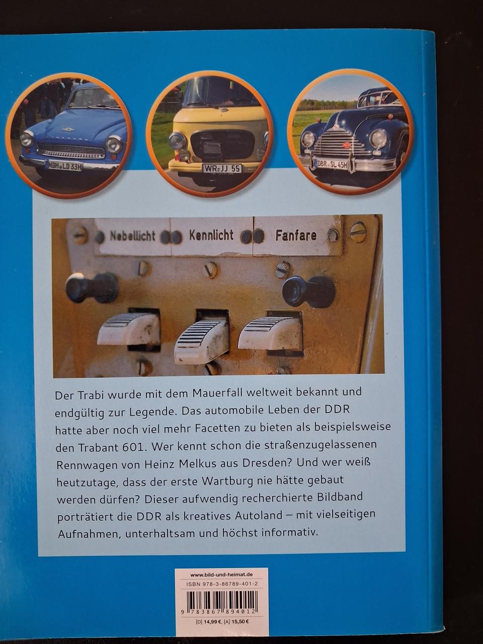 Autoboek: DDR Automobile von A-Z