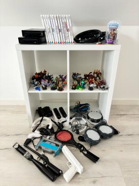 2 overvolle wii spelcomputers