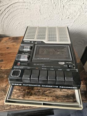 Philips N 2213  vintage draagbare automatic casetterecorder