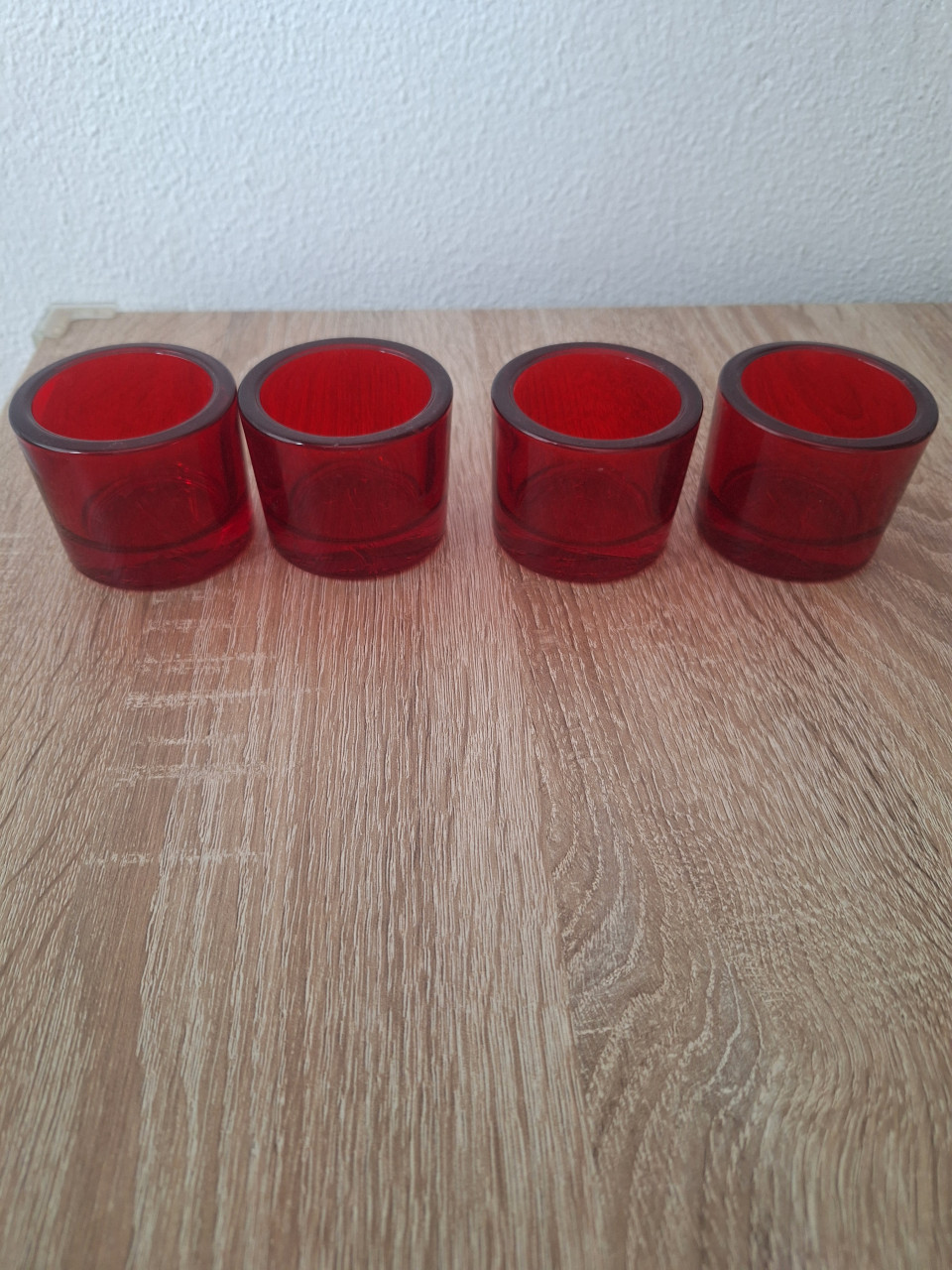 4 rode kaarshouders