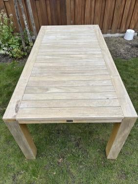 Tuintafel teakhout 200x100