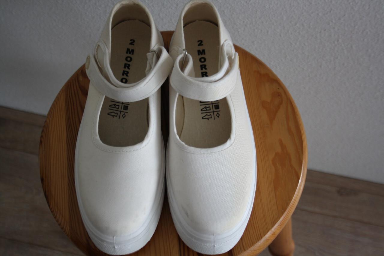 Linnen schoenen