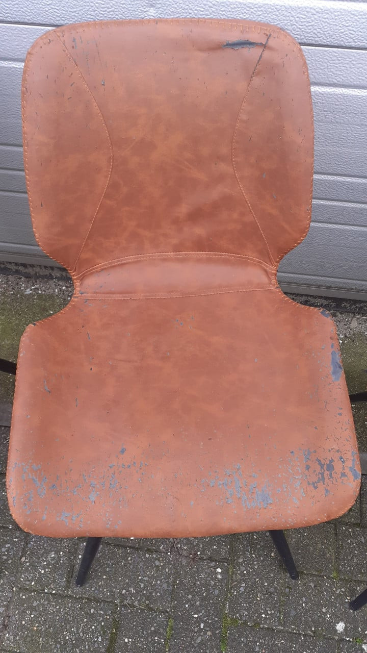 4 x Eetkamerstoelen met extra losse kussens & Zit-zak en Diverse Stoelen