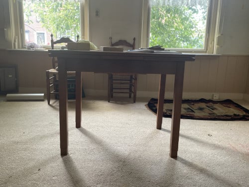 Houten tafel