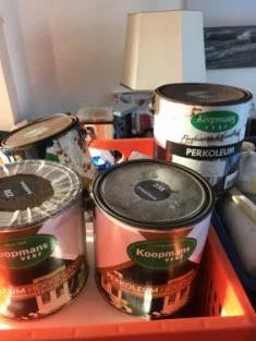 Verf perkoleum donkerblauw