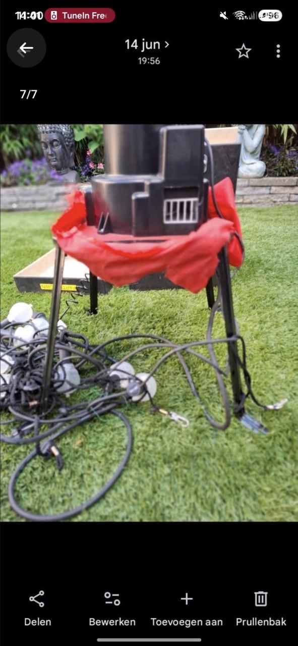 Blower met verlichting