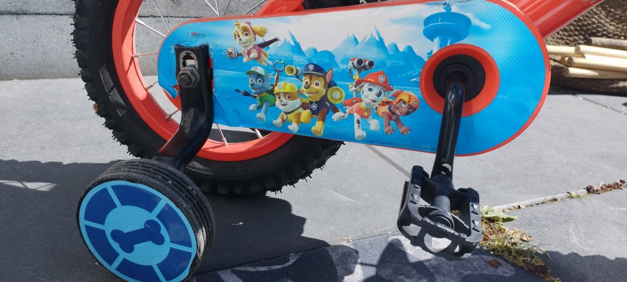 Kinderfiets Paw Patrol
