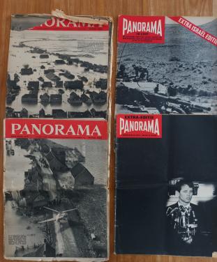 4 Historische Panorama's; 2x1953, 1967, 1968