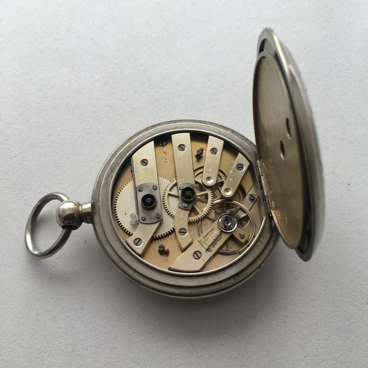 Zilveren Zeeuws boeren zakhorloge 1893