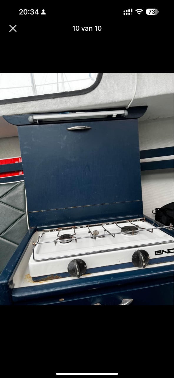 Kajuit zeilboot. Kievit 680 met zeilen inruil motor mogelijk