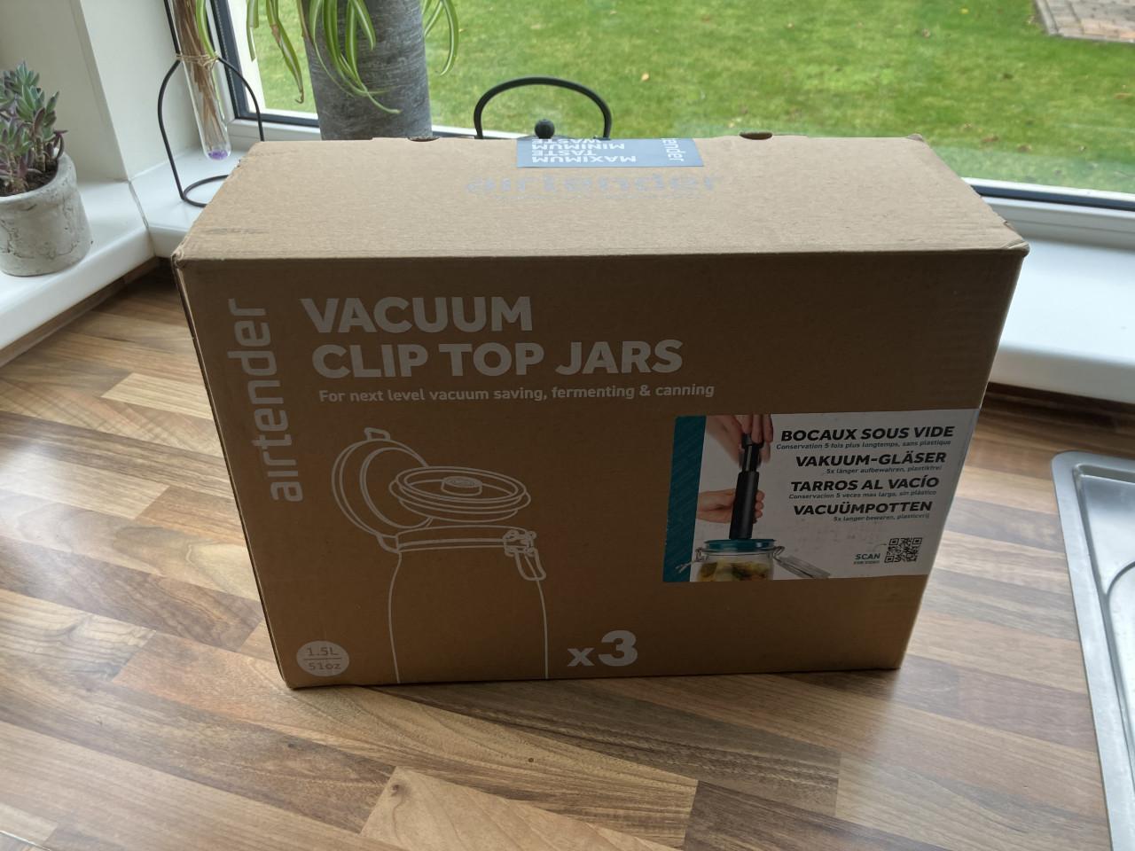 Kilner beugelpot 3st 1,5ltr