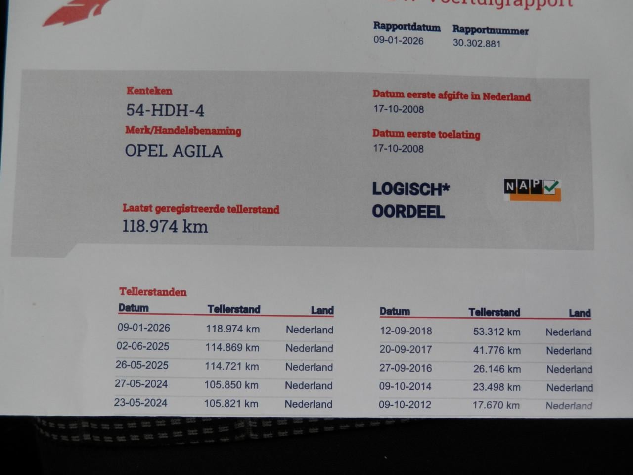 Auto Garant Biedt Aan: Opel Agila 1.2 Enjoy