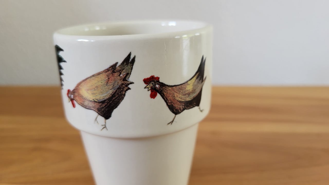 Beker Jet servies Chicken Festival