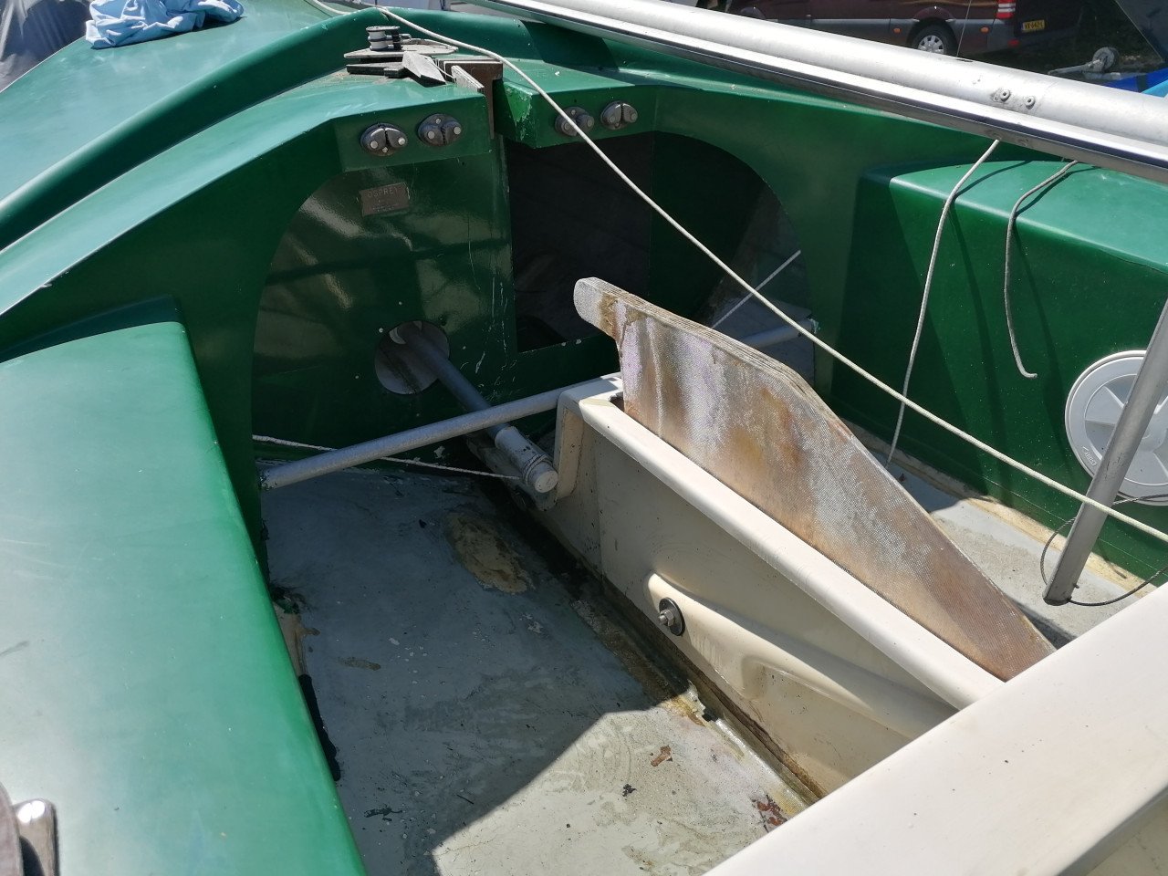 Opknapper - Zeilboot inclusief wegtrailer