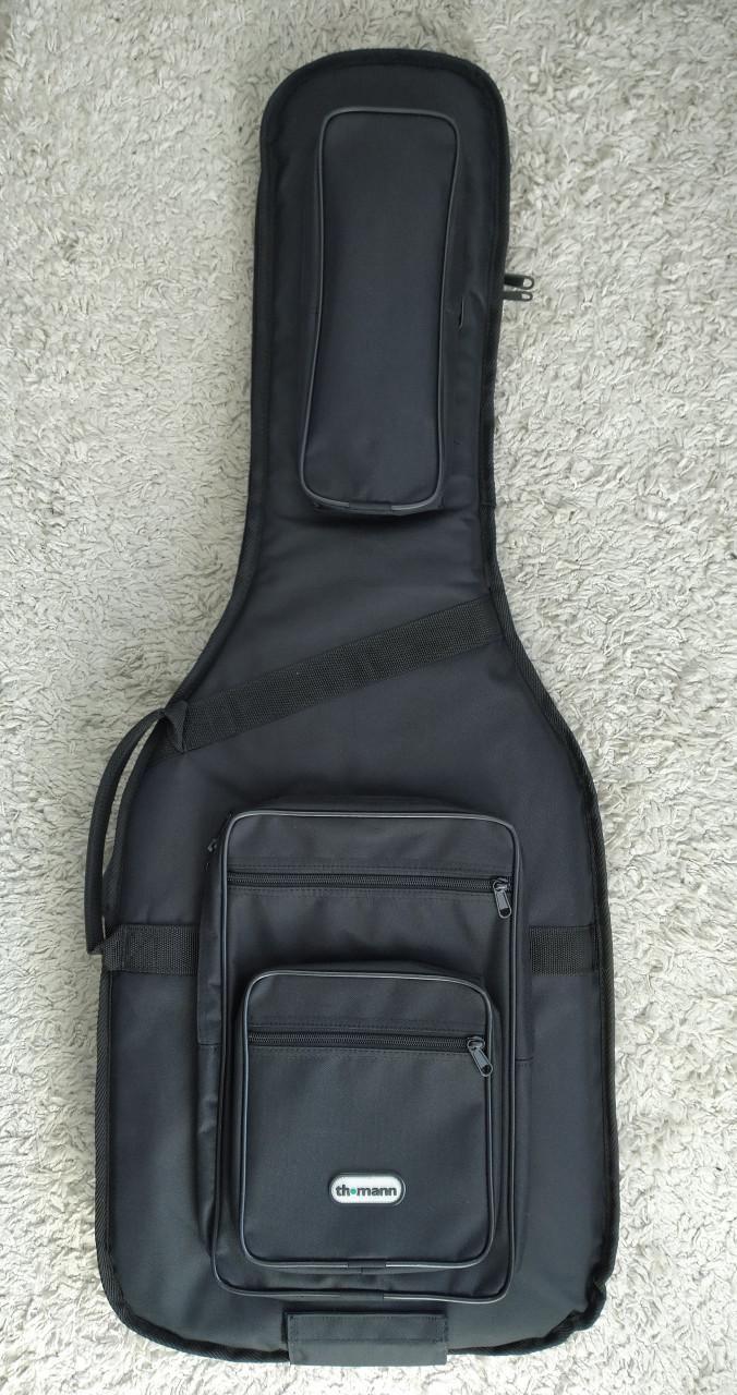 Harley Benton SC-550 II De Luxe + upgrades en gigbag z.g.a.n.  275 euro.