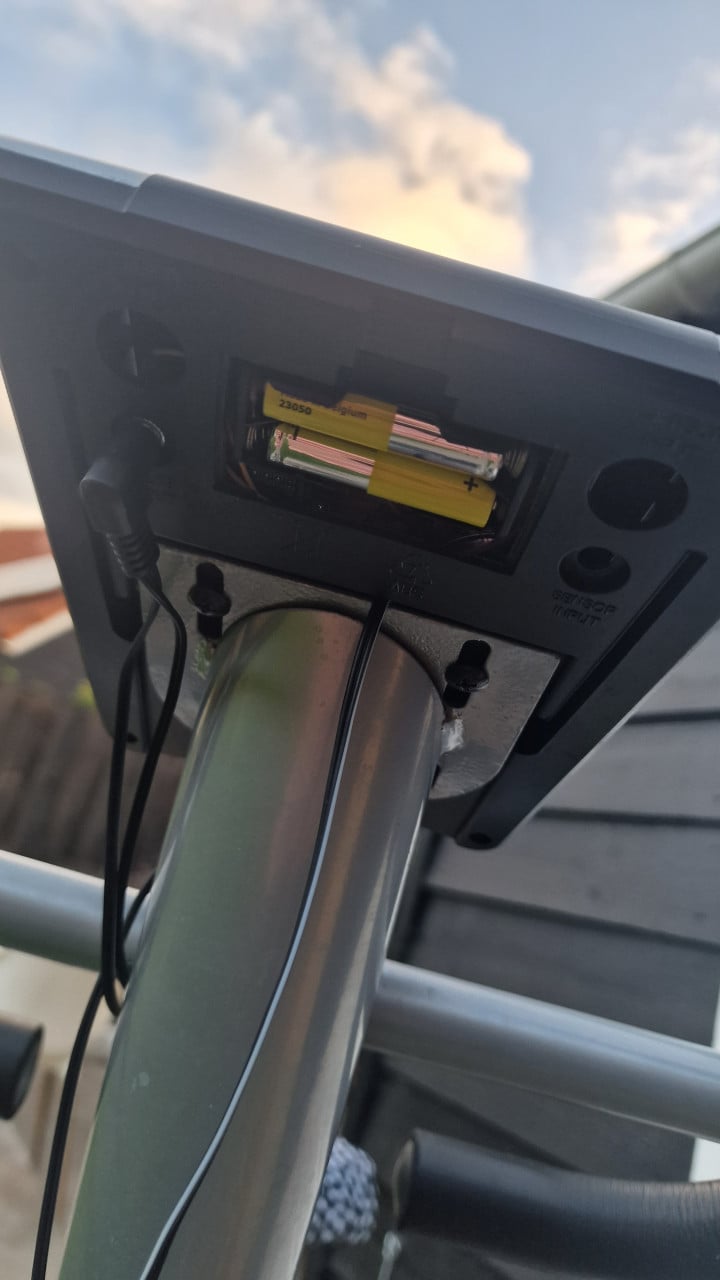 Hometrainer indoorcycle fitness apparaat