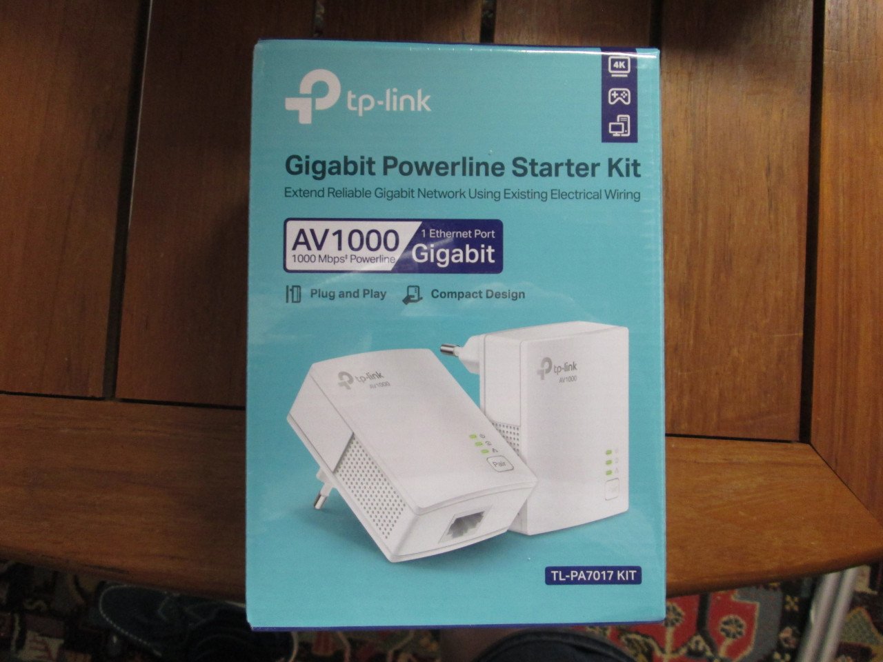 TP link powerline starterkit 600 of 1000 av NIEUW