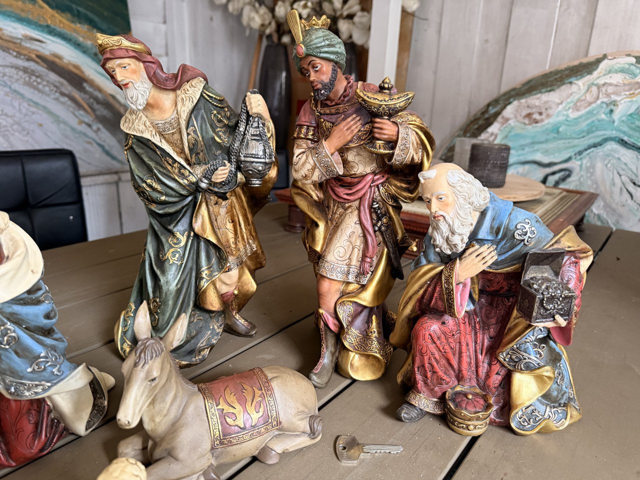 Kerststal beelden