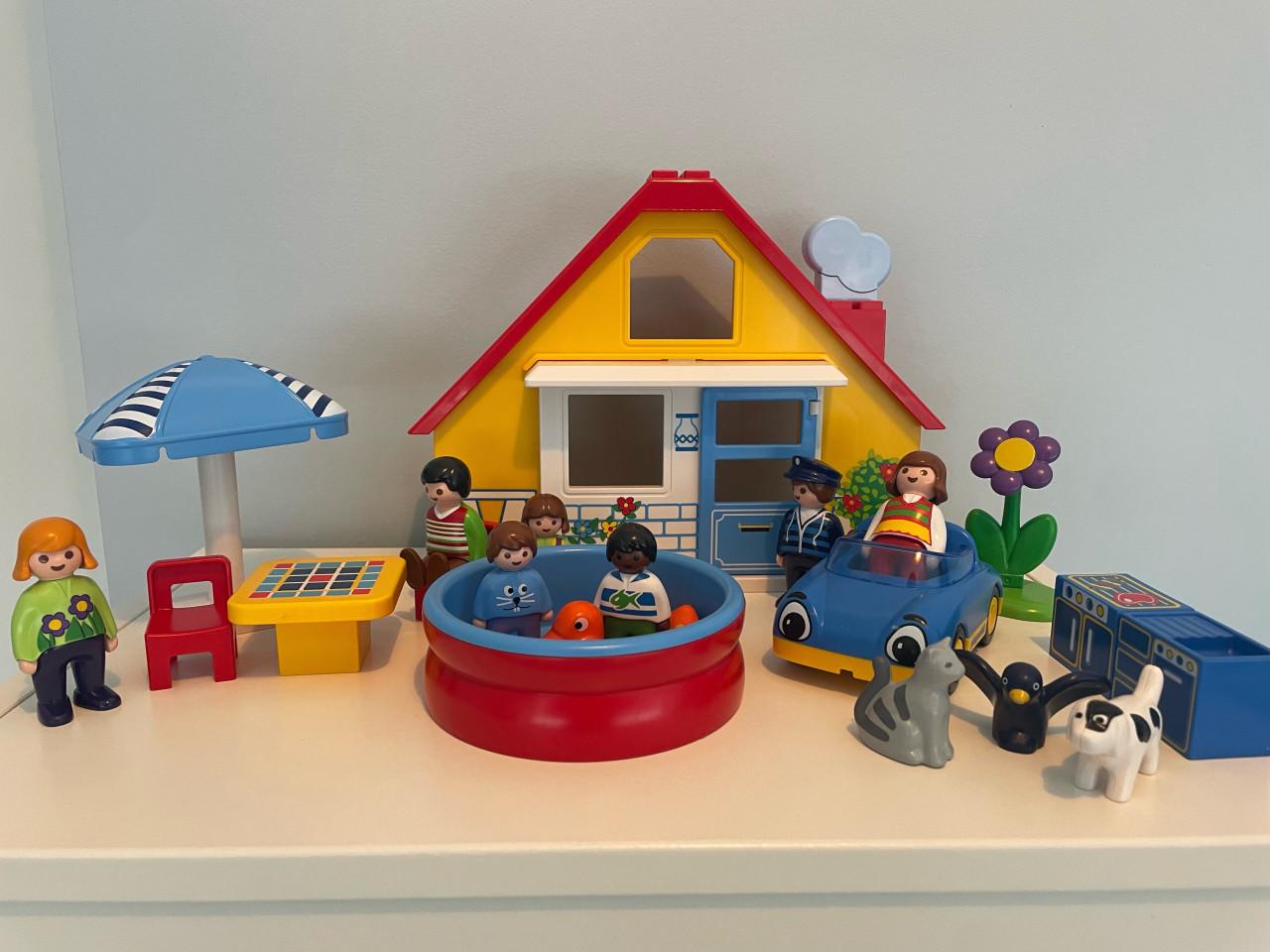 Playmobile 1,2,3 vakantiehuis