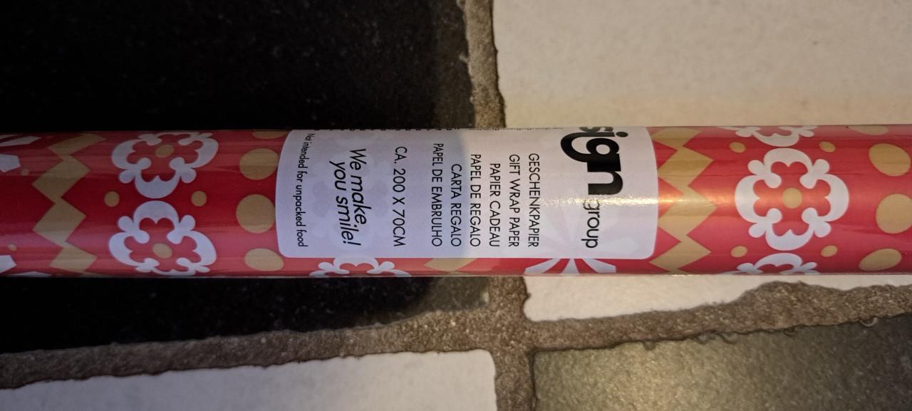 Kerst inpak papier 48 rollen