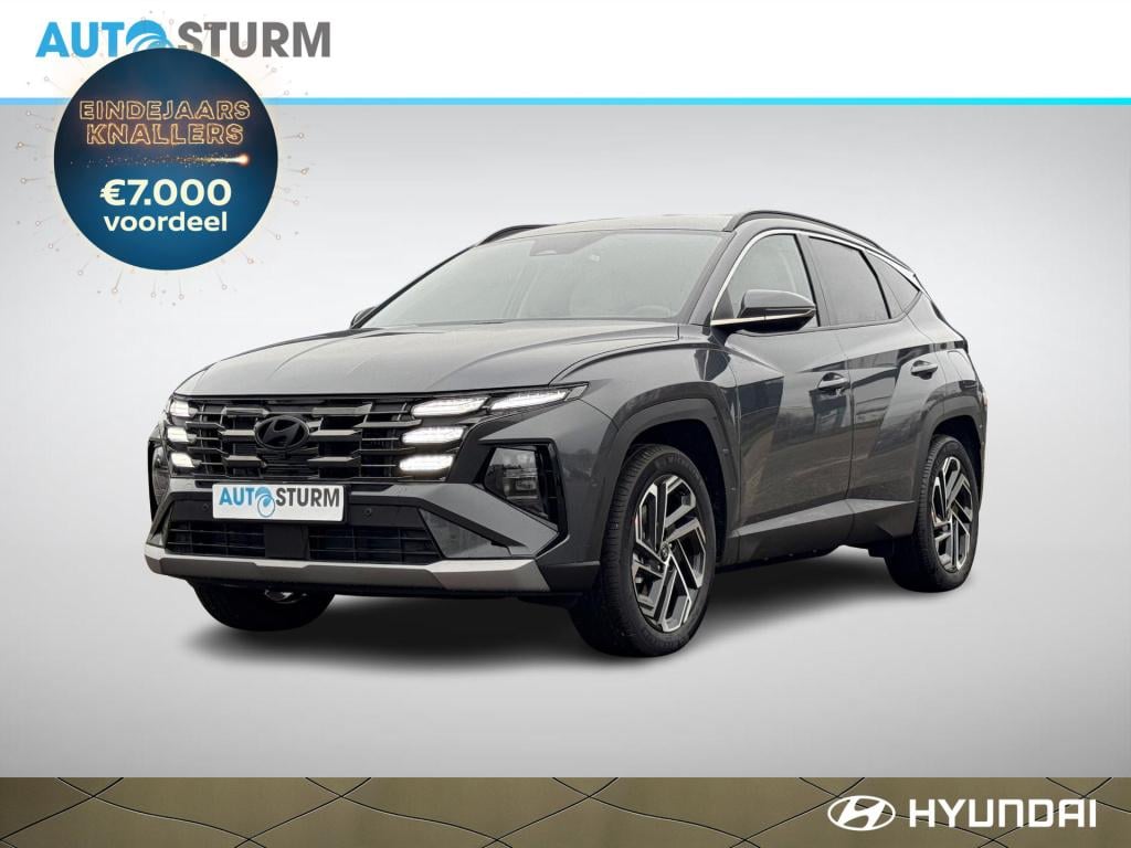 Hyundai Tucson 1.6 t-gdi phev premium light grey interieur