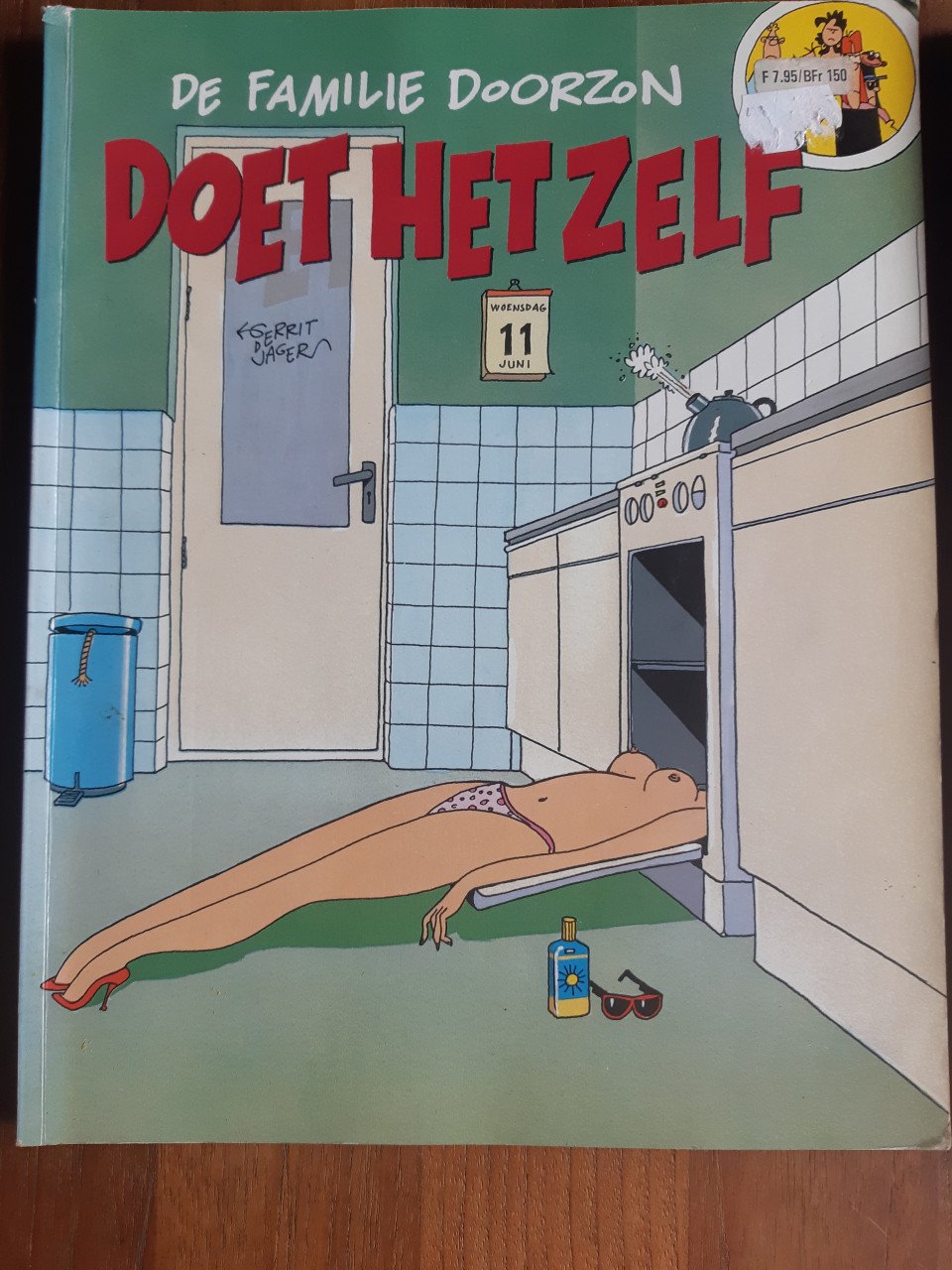 Stripboeken familie Doorzon en FC Knudde