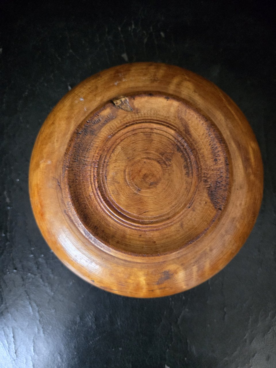 Houten kommetje Doorsnee 16 cm H 7