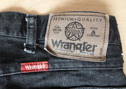 Wrangler zwarte jeans maat 36/34 weinig gedragen