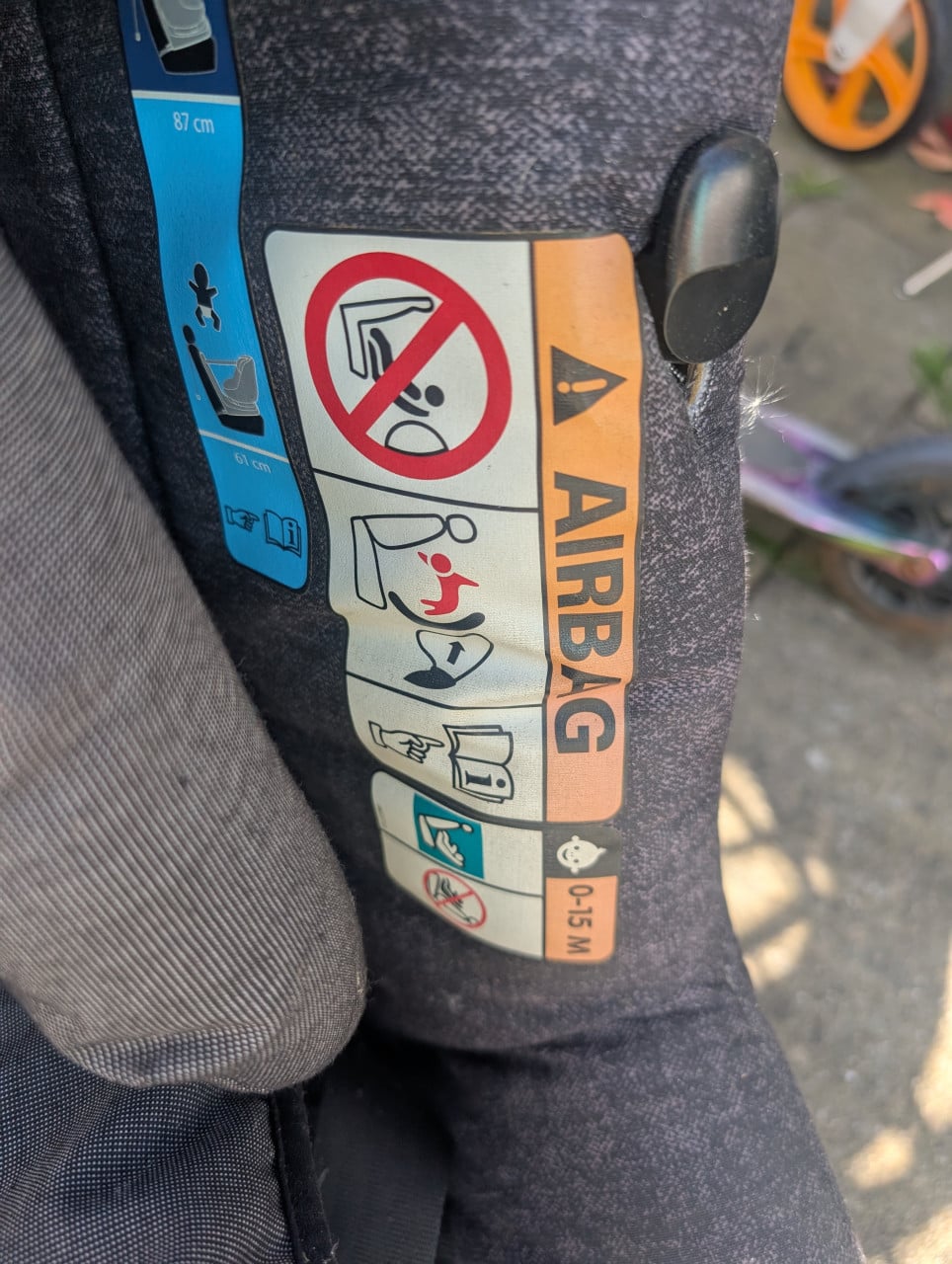 Maxicosi AxissFix, draaibare stoel