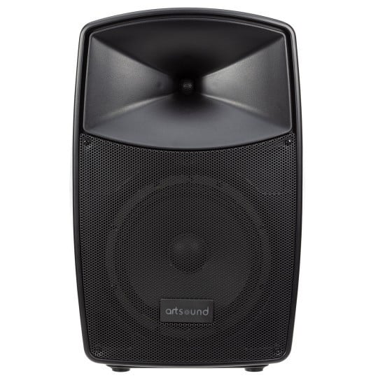 ArtSound U10 Partyspeaker met accu en 2 microfoons  ***300 WATT***