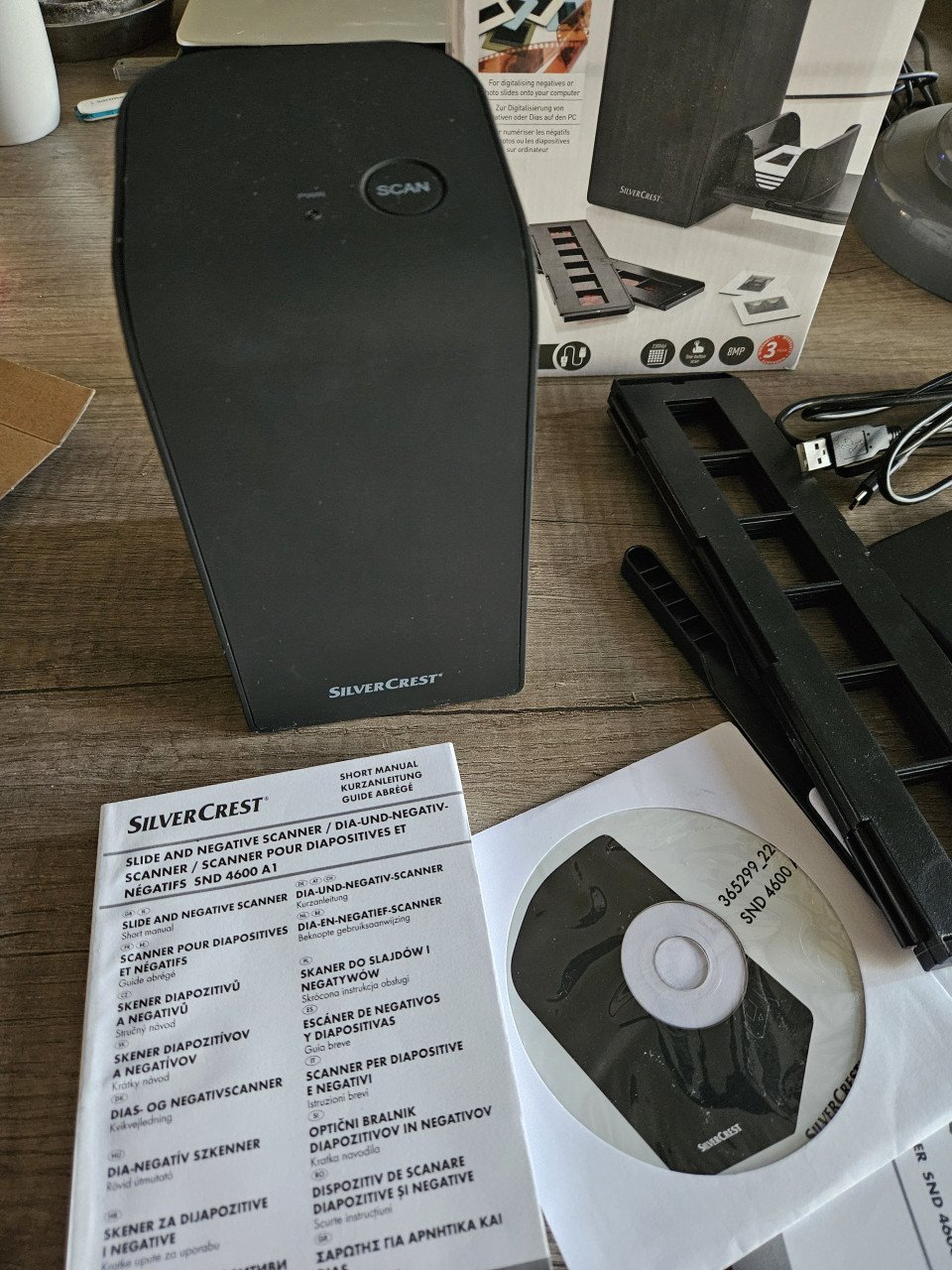 Nieuwe Silvercrest Negatiefscanner/Diascanner - Fotos en Dia's naar PC