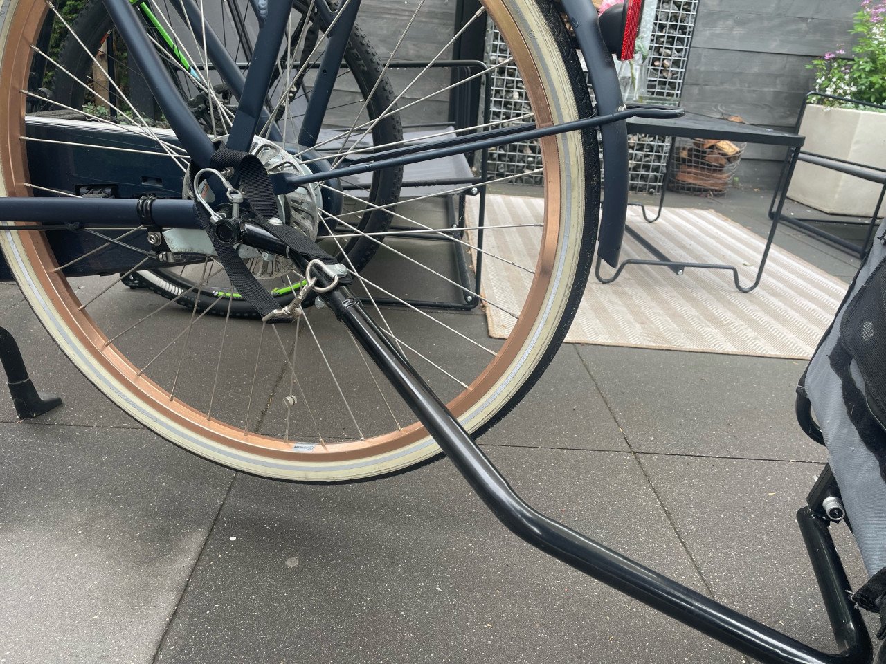 Honden fietskar