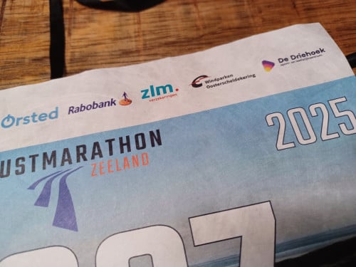 GERESERVEERD Deelnamenummer Kustmarathon Zeeland - Zondag Wandelmarathon
