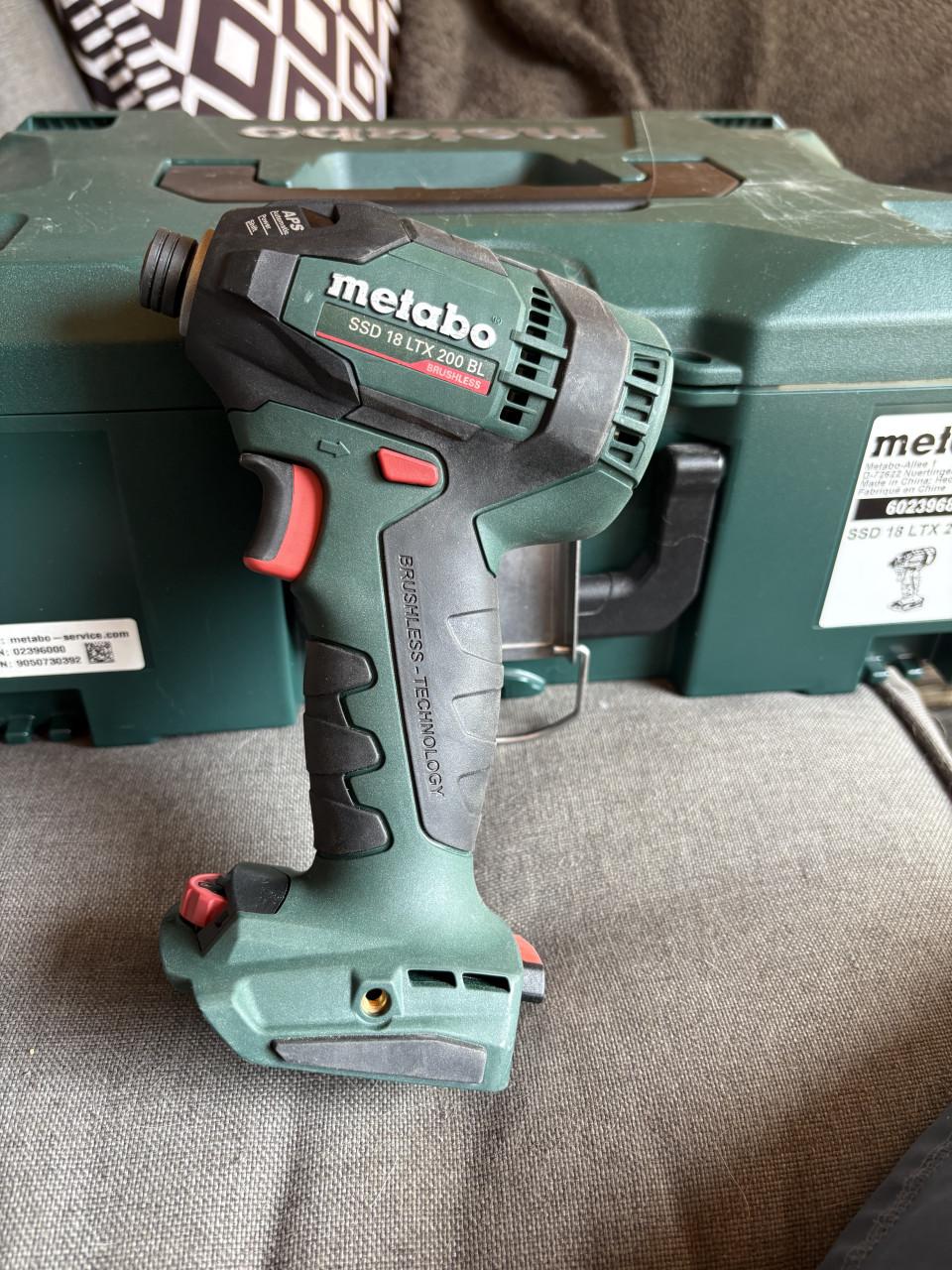 Metabo SSD 18 LTX 200 slagschroevendraaier