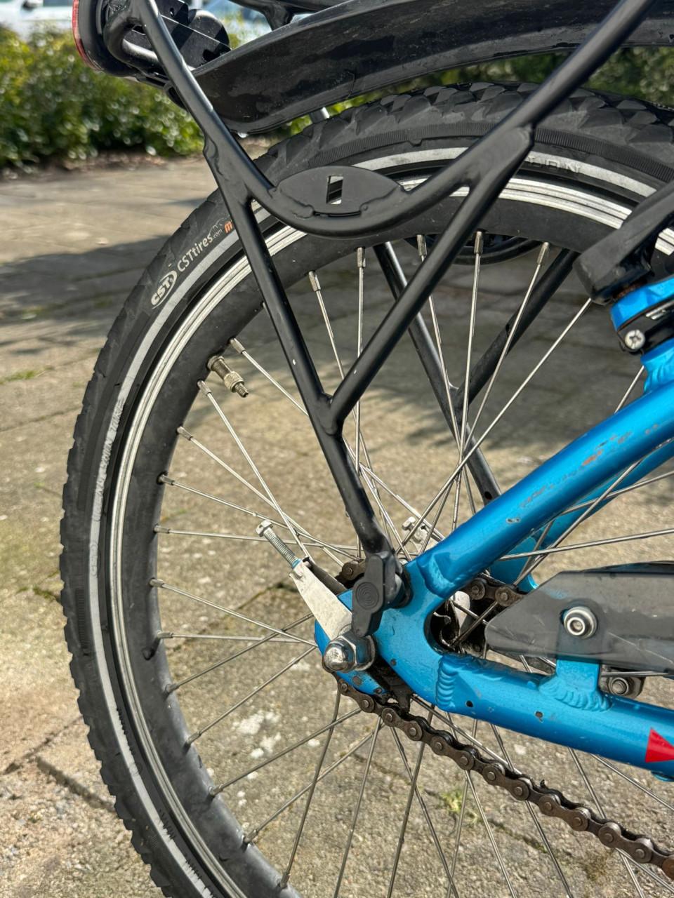 Stoere nette Loeki Snake 20 inch fiets