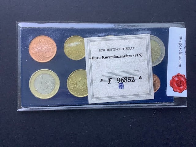 Finland euro muntset.