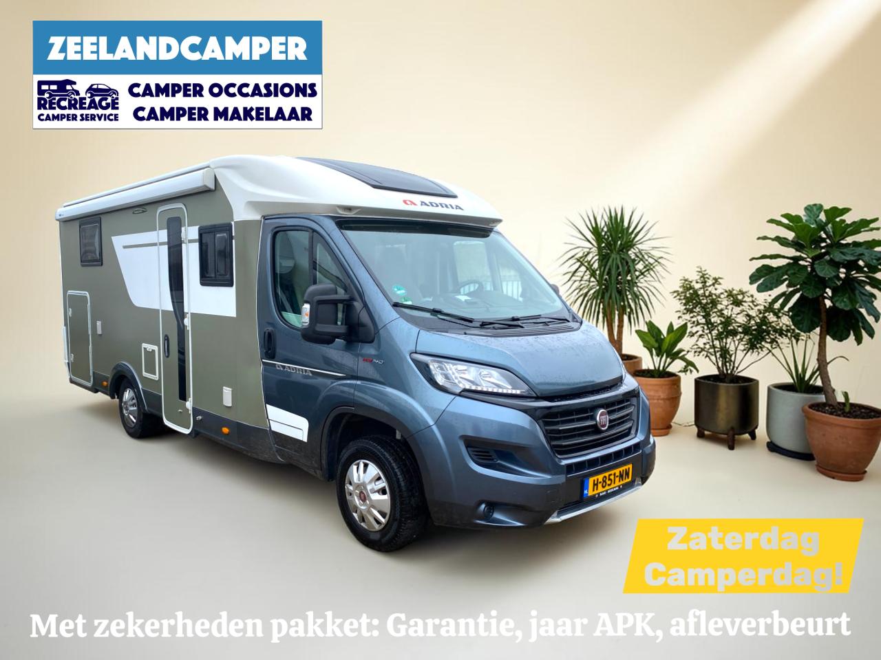 Adria | Compact DL - Half-integraal camper in nieuwstaat!