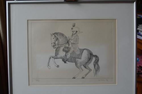 2 Etsen Aat Verhoog pendant gedrukt, gesigneerd/genummerd