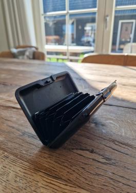 Pasjeshouder zwart NIEUW (meerdere beschikbaar)