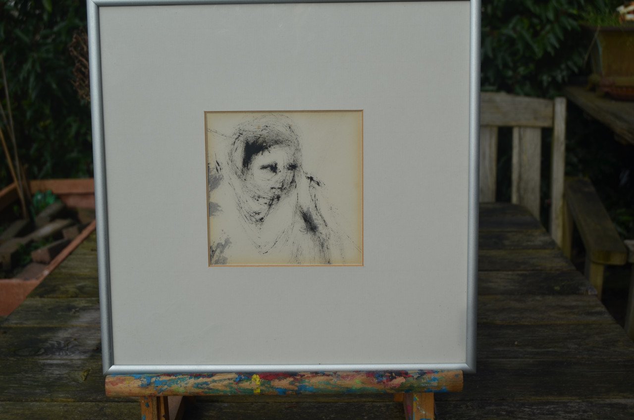 Piet Meeuwse 'portret' Zeeuws kunstenaar + boekje.