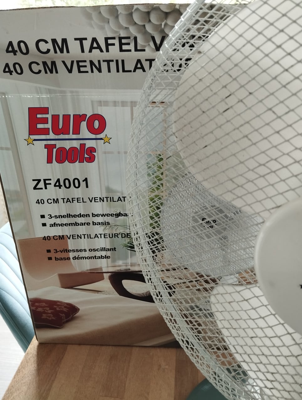 Euro Tools ventilator