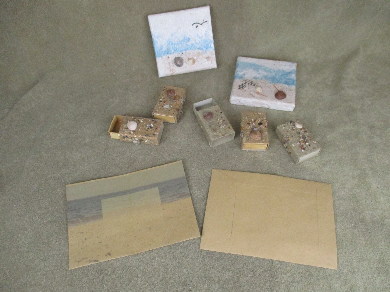 Cadeau pakket met thema zee en strand