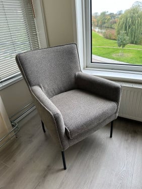 Grijze Fauteuil